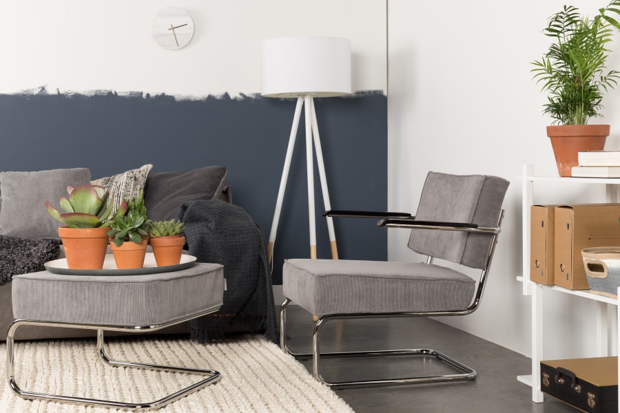 Лампа напольная Highland, белая Zuiver 5100036 - Вид №2