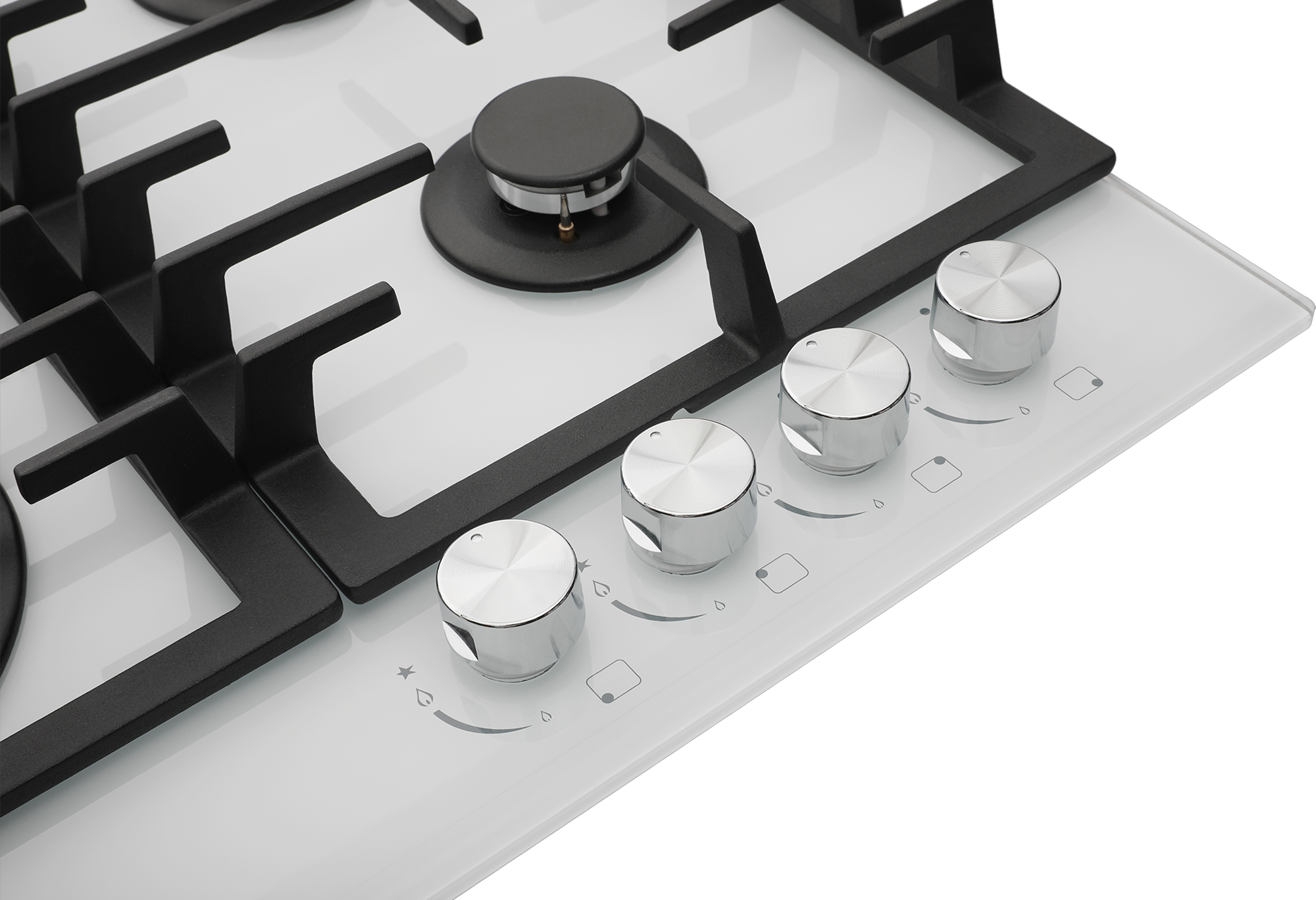 9021367 Газовая варочная поверхность HIBERG VM 60440 W STDN-0069893 - Вид №3