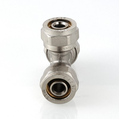 VTm.331.N.323226 Фитинг обжимной – тройник Valtec 32 х 32 х 26 мм  - Вид №6