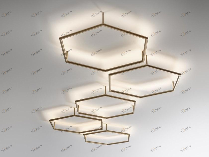 Olev Настенный светильник / потолочный светильник Poly 9650, 9651, 9652, 9657 