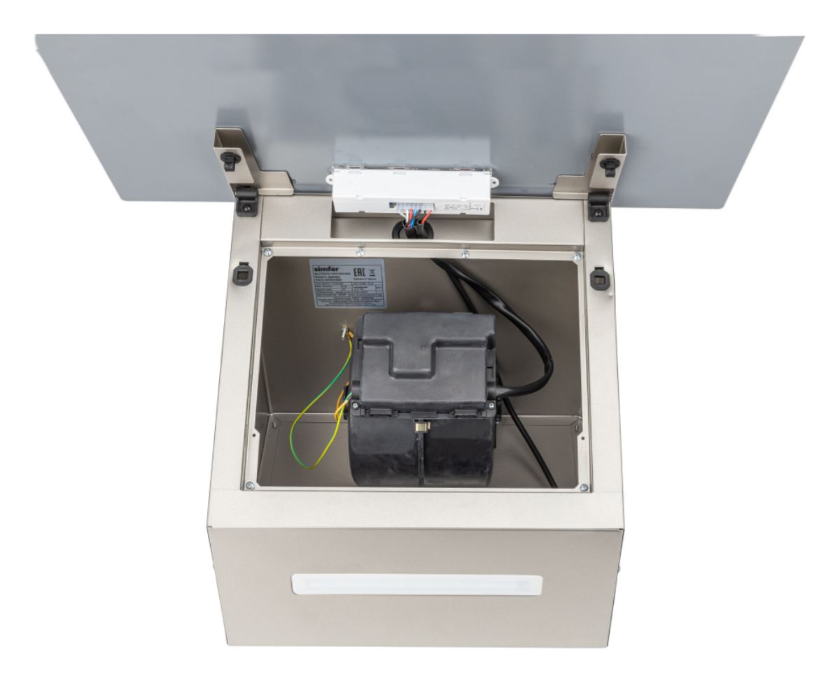 9081195 Вытяжка наклонная Simfer 8650SM белый STDN-0102626 - Вид №4