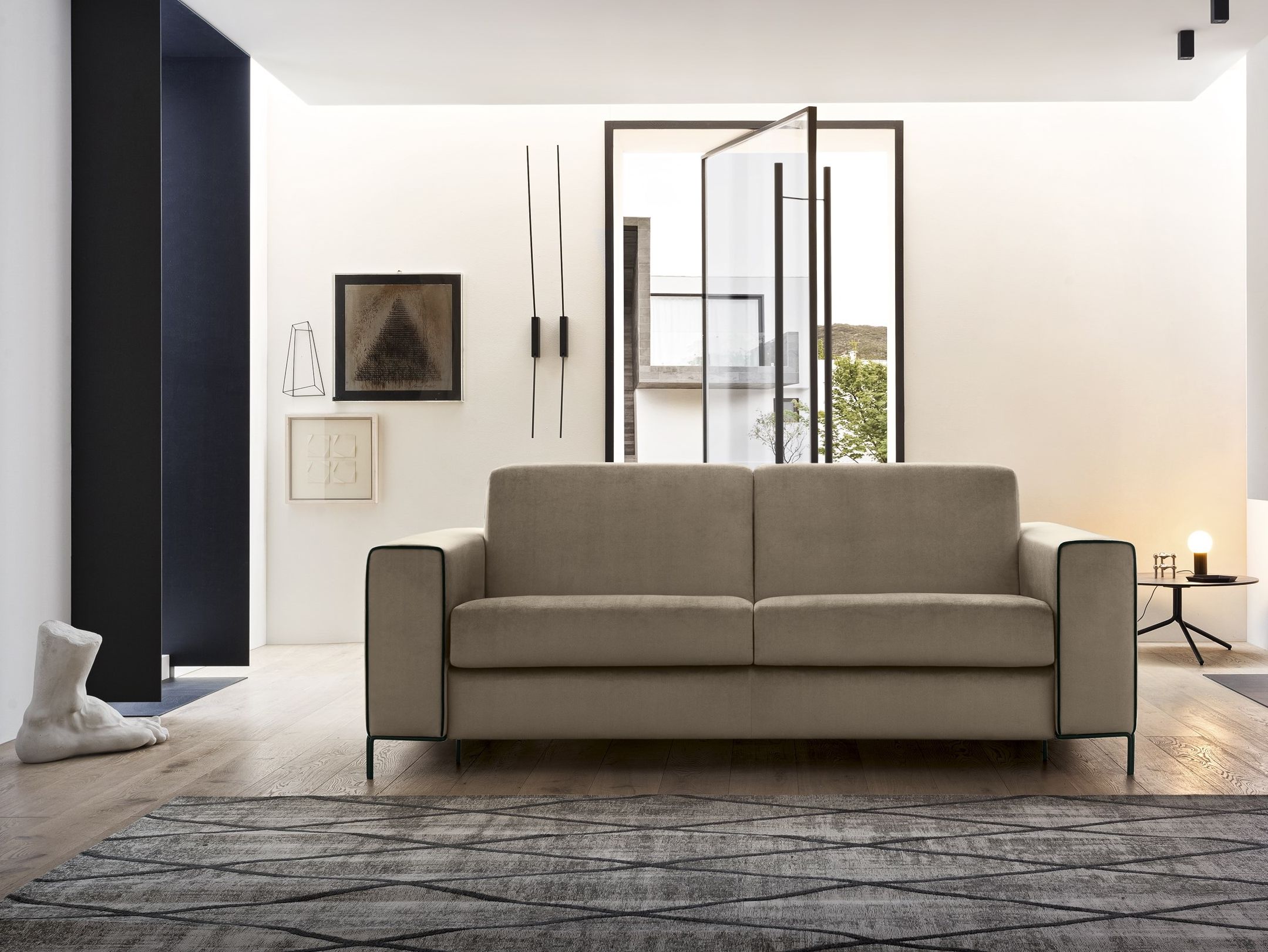 Двуспальный диван-кровать из ткани Felis Day &amp ARCH-00104545