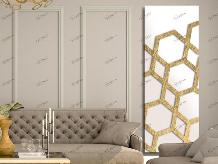 Termo Design Алюминиевый радиатор / декоративный радиатор Doppia piastra - foglia oro Dp 00516