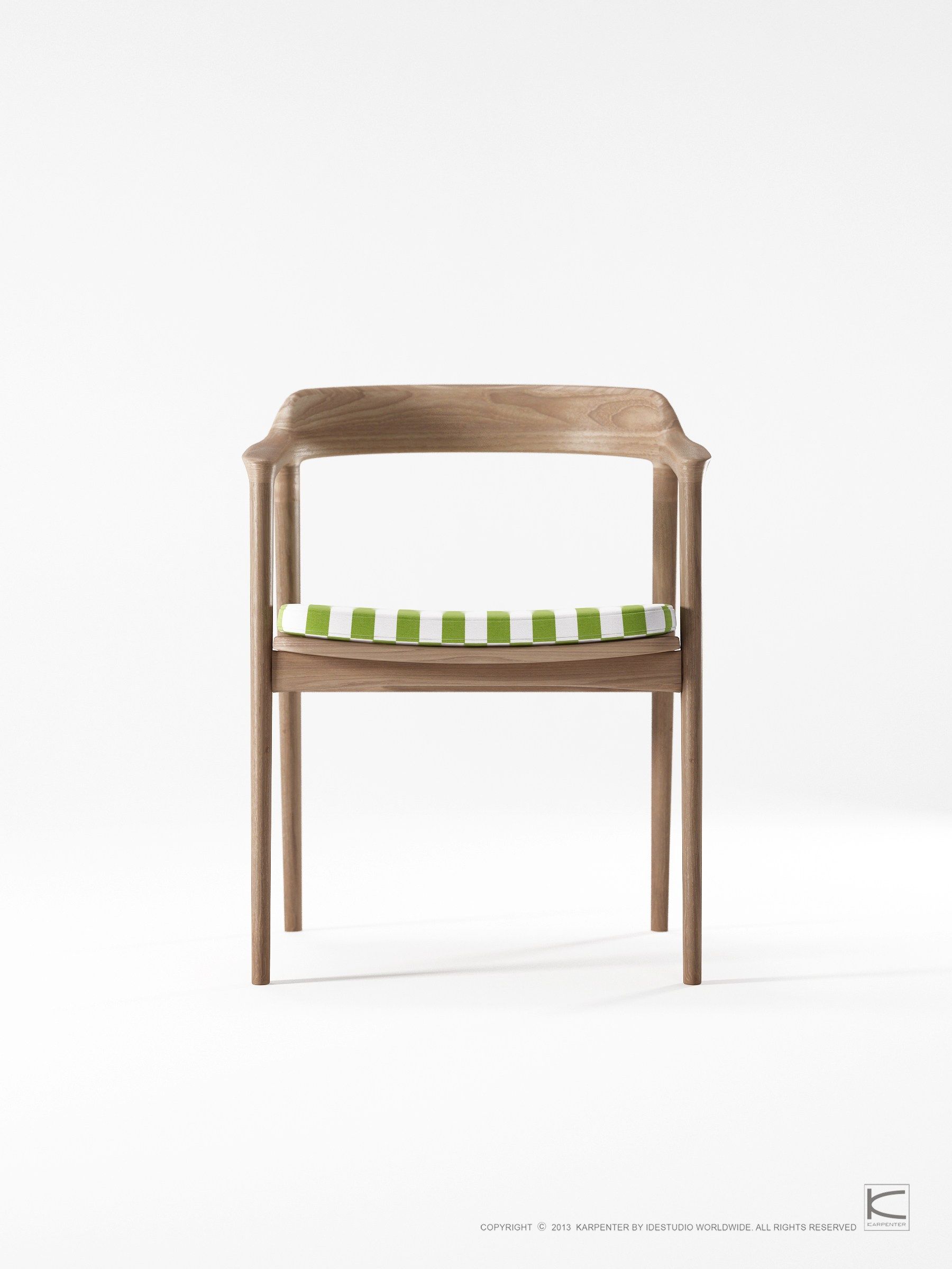 Стул из тикового дерева с подлокотниками KARPENTER Grasshopper Outdoor ARCH-00022537 - Вид №26