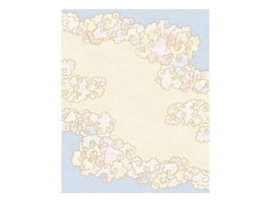 Прямоугольный ковер ручной работы