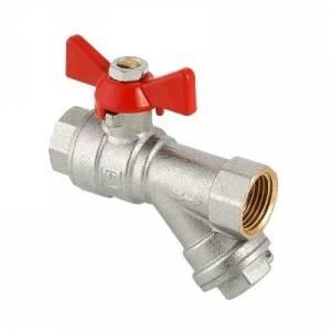VT.293.N.04 Кран шаровой VALTEC COMBI со встроенным фильтром Valtec 1/2"