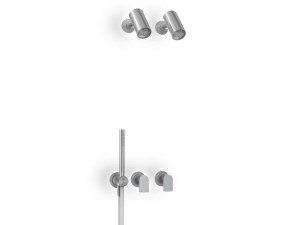 Набор для душа из нержавеющей стали с ручным душем