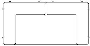 Hem 2-х местный диван с подлокотниками Palo Palò sun-id-1454759 - Вид №3