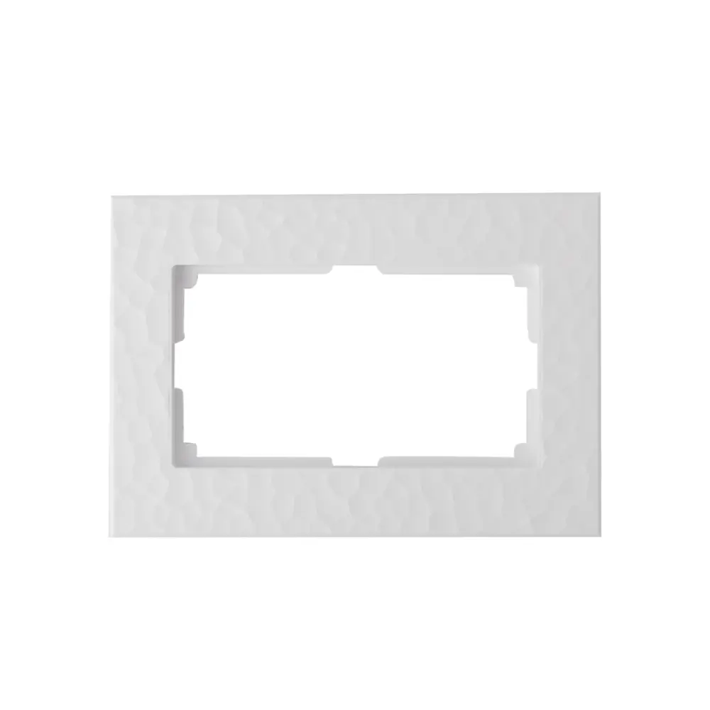Рамка для розеток и выключателей Werkel Hammer W0082401 2 поста цвет белый STLM-2025287