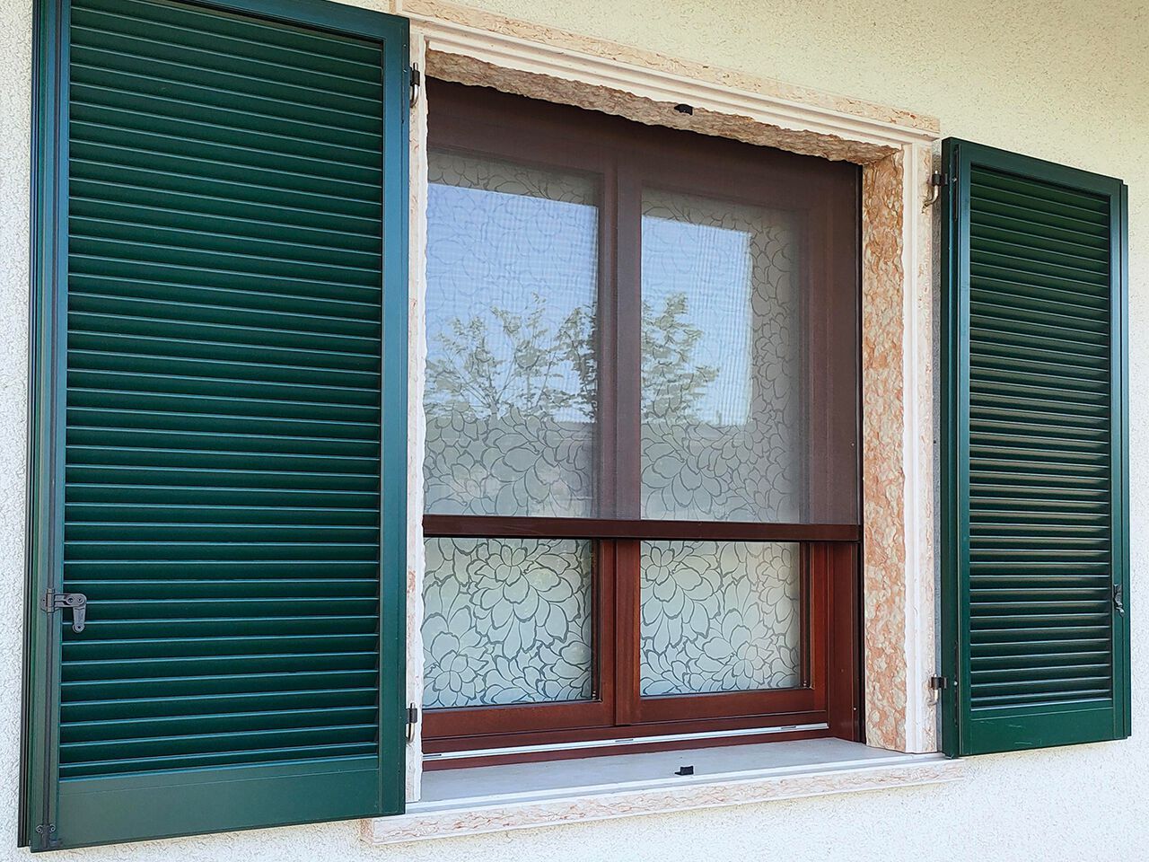 Алюминиевая рольставни москитная сетка RESSTENDE рулонные шторы с гидом ARCH-00124573