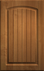 Фасады для кухни Кантри Фрезеровка «Арка сложная» Ольха №709