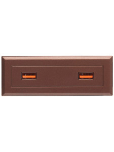 Блок электрических розеток Stripe 12072 Copper NAVAKO