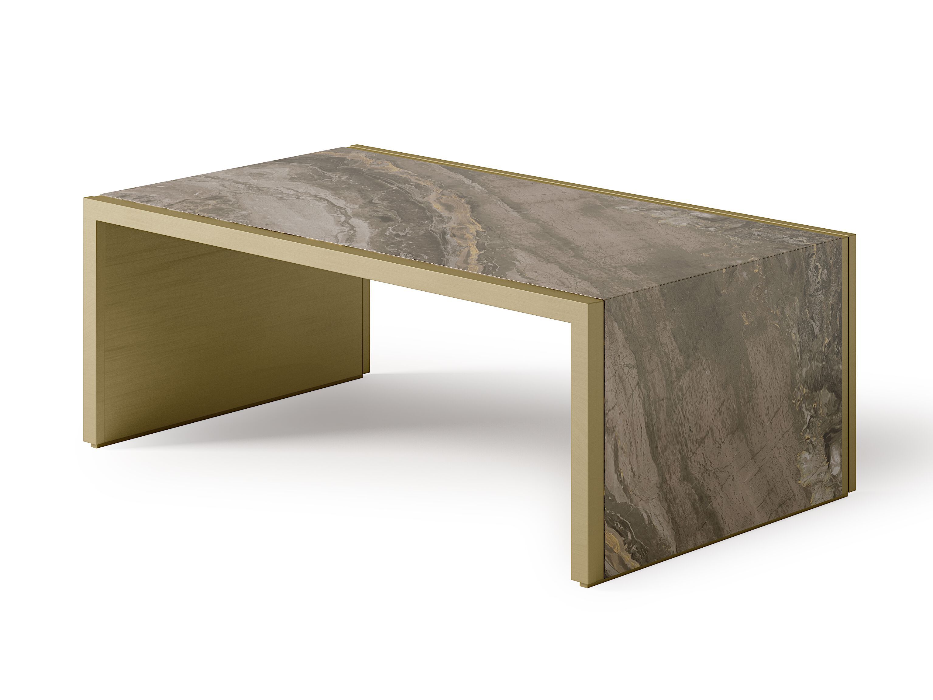 Прямоугольный журнальный столик из керамогранита Bizzotto Italia Atmosphera ARCH-00086567