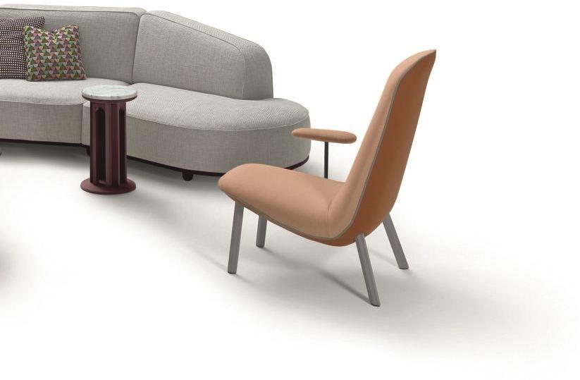 arflex Кресло из ткани с подлокотниками sun-id-1360440 - Вид №5