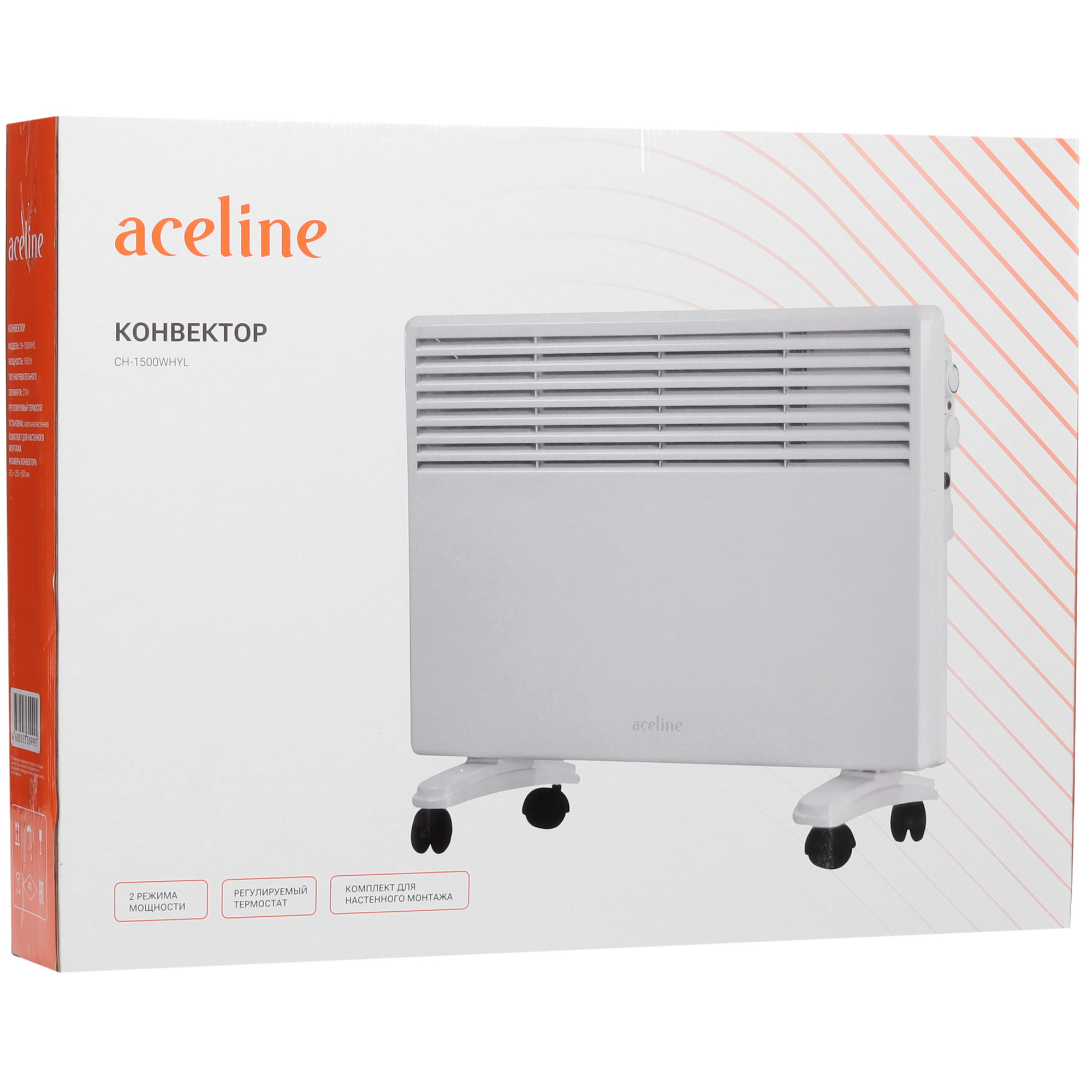 9104859 Конвектор Aceline CH-1500WHYL STDN-0004496 - Вид №8