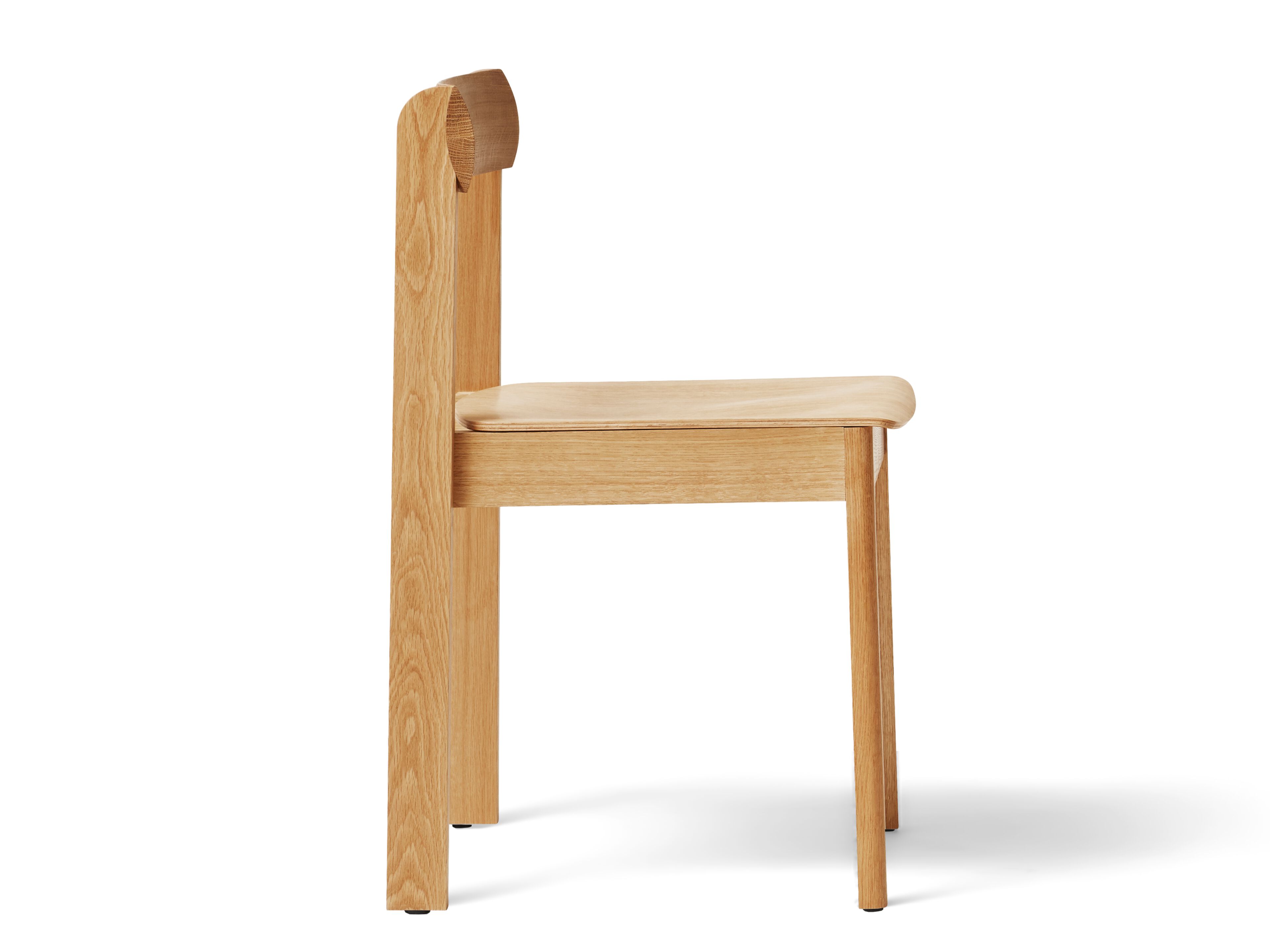 Штабелируемый стул из дуба с открытой спинкой Form & Refine Blueprint ARCH-00105045 - Вид №28