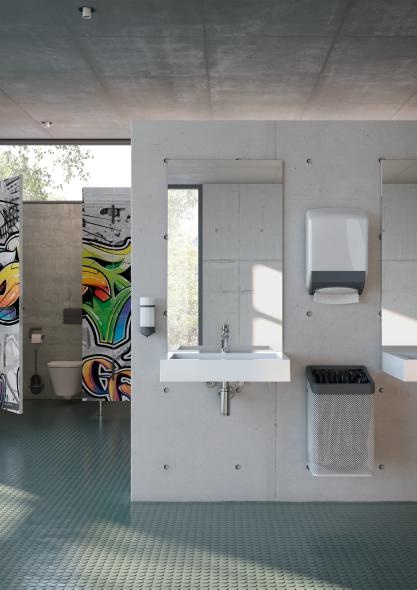 477.06B60005 диспенсер для бумажных полотенец HEWI Edition matt | Polyamid  - Вид №6