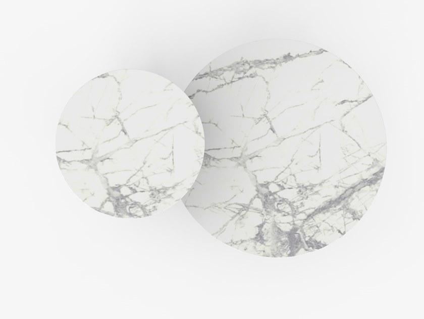 Miter Низкий сервисный столик из керамогранита Ori sun-id-1472414 - Вид №3