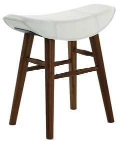 Freifrau Низкий табурет, обитый кожей