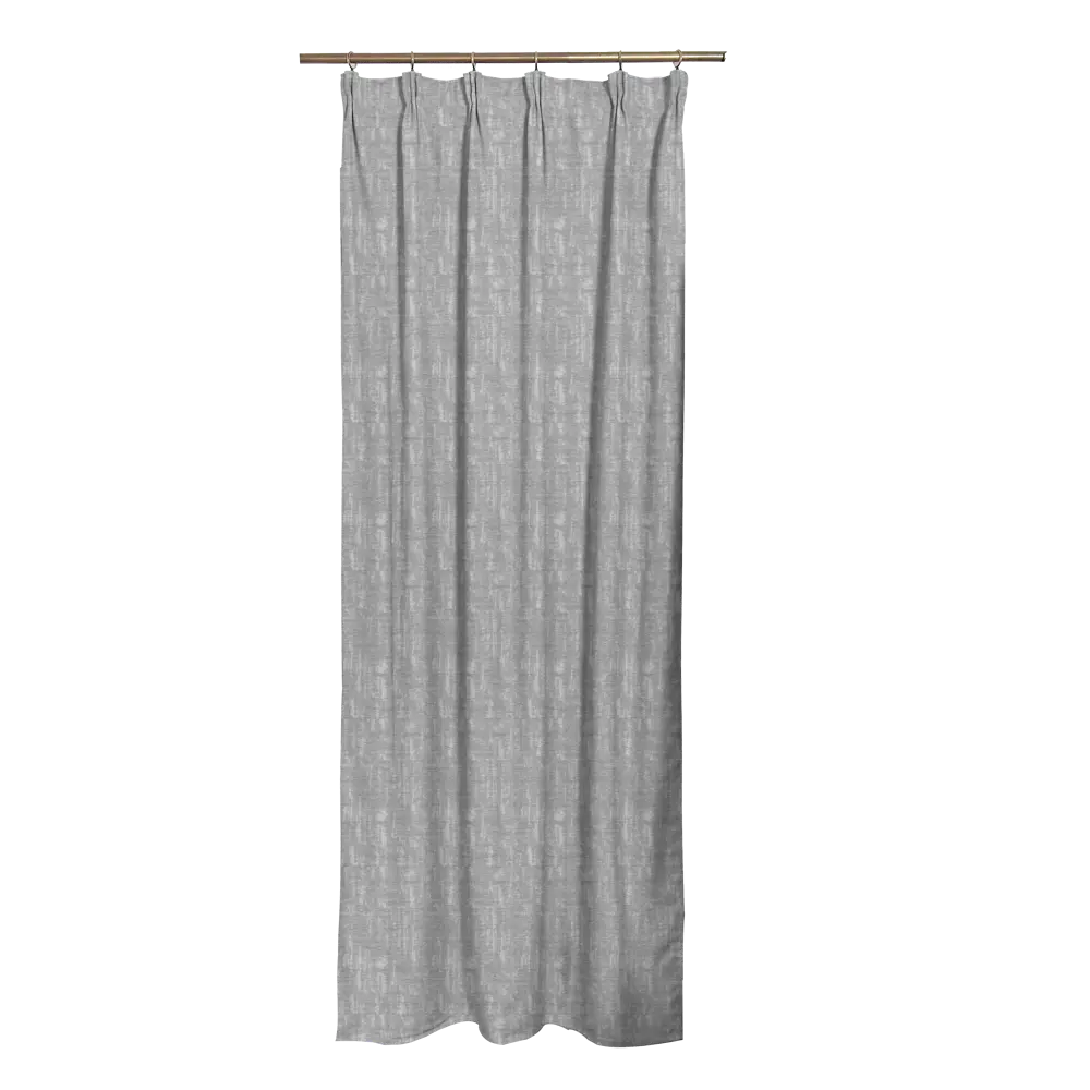 Штора на ленте Barro 160x280 см цвет серый 83406991 STLM-2090863 INSPIRE 