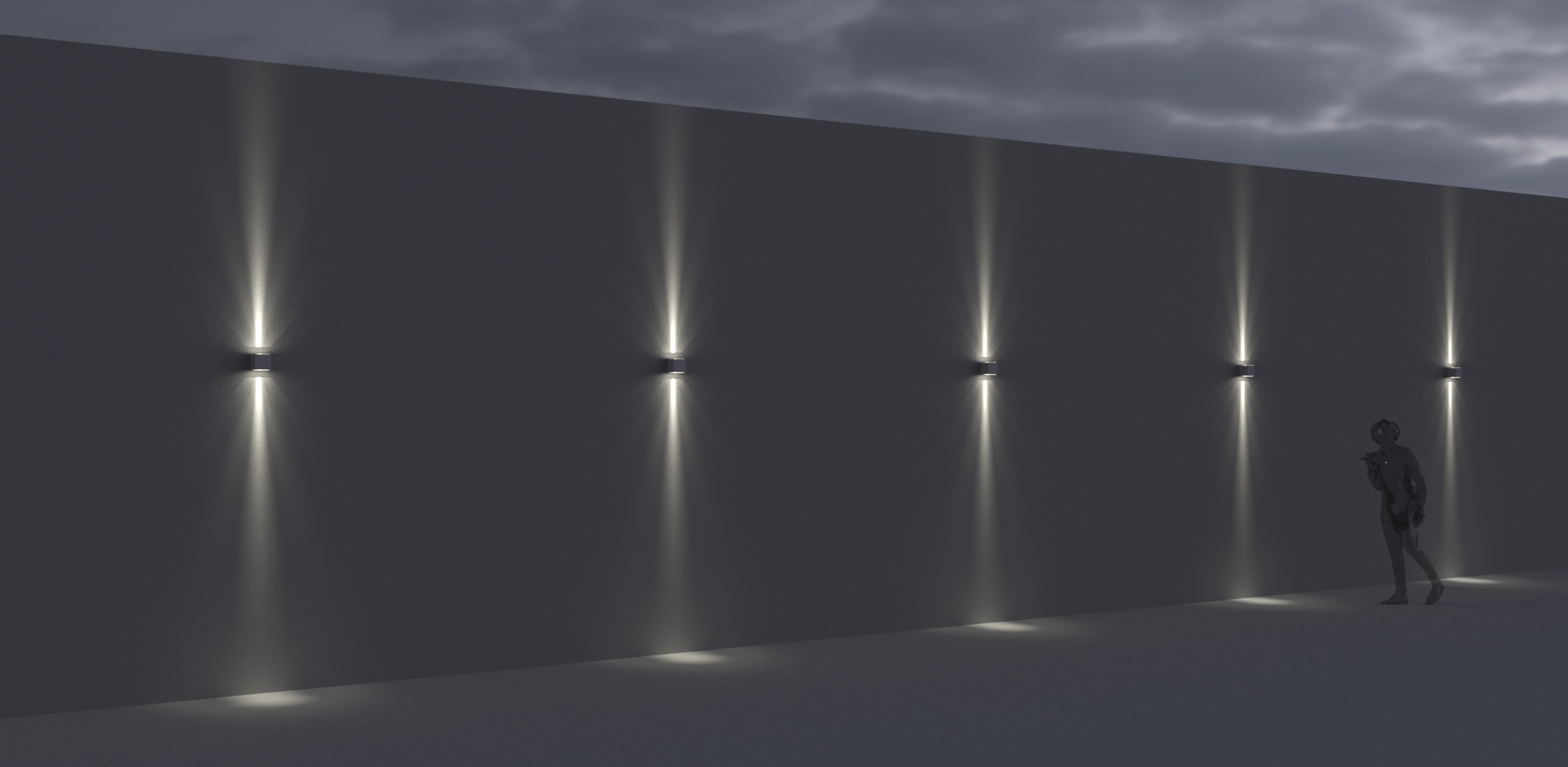 1009612 Подсветка стены Platek MINI ONE Applique  MINI ONE Applique - LED 3000K 2 Lenses  - Вид №7