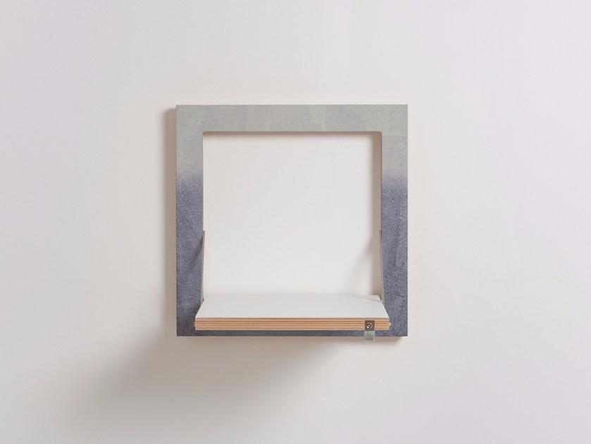 AMBIVALENZ Складная фанерная полка Fläpps shelf 40×40-1 Fl020040 - Вид №1
