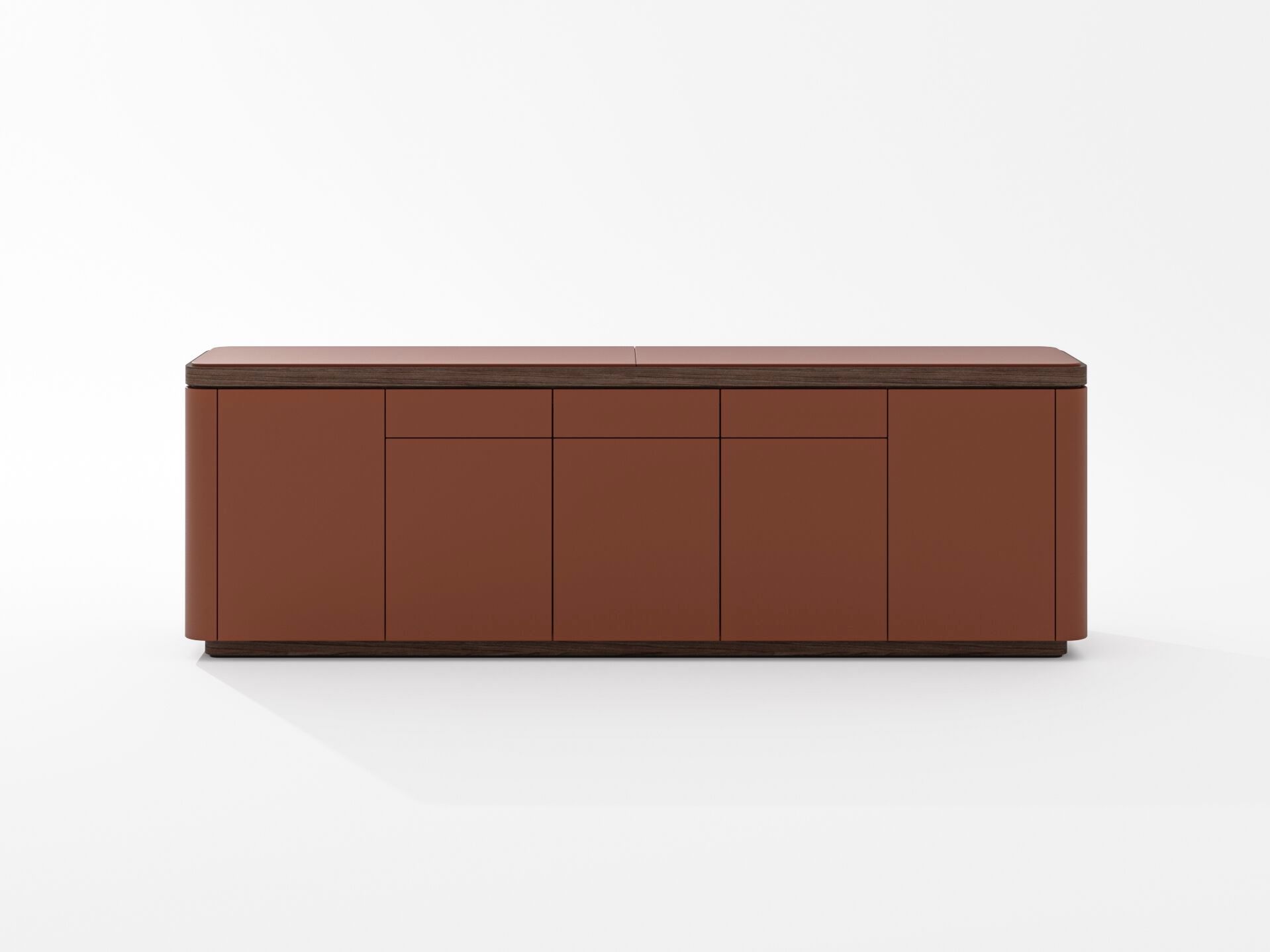 Кожаный офисный шкаф PROF Flow ARCH-00123767 - Вид №9