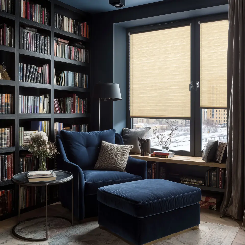 Штора рулонная Микли 40x150 см бежевая FRANC GARDINER STLM-2029111 - Вид №3