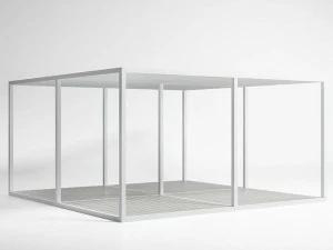 GANDIABLASCO Отдельностоящая алюминиевая пергола с регулируемыми жалюзи Pergola