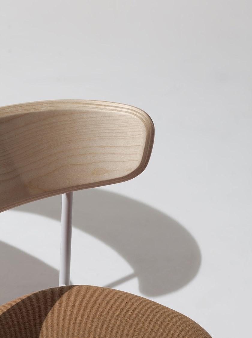 Manerba Стул с мягким сиденьем и спинкой из фанеры sun-id-1357391 - Вид №4