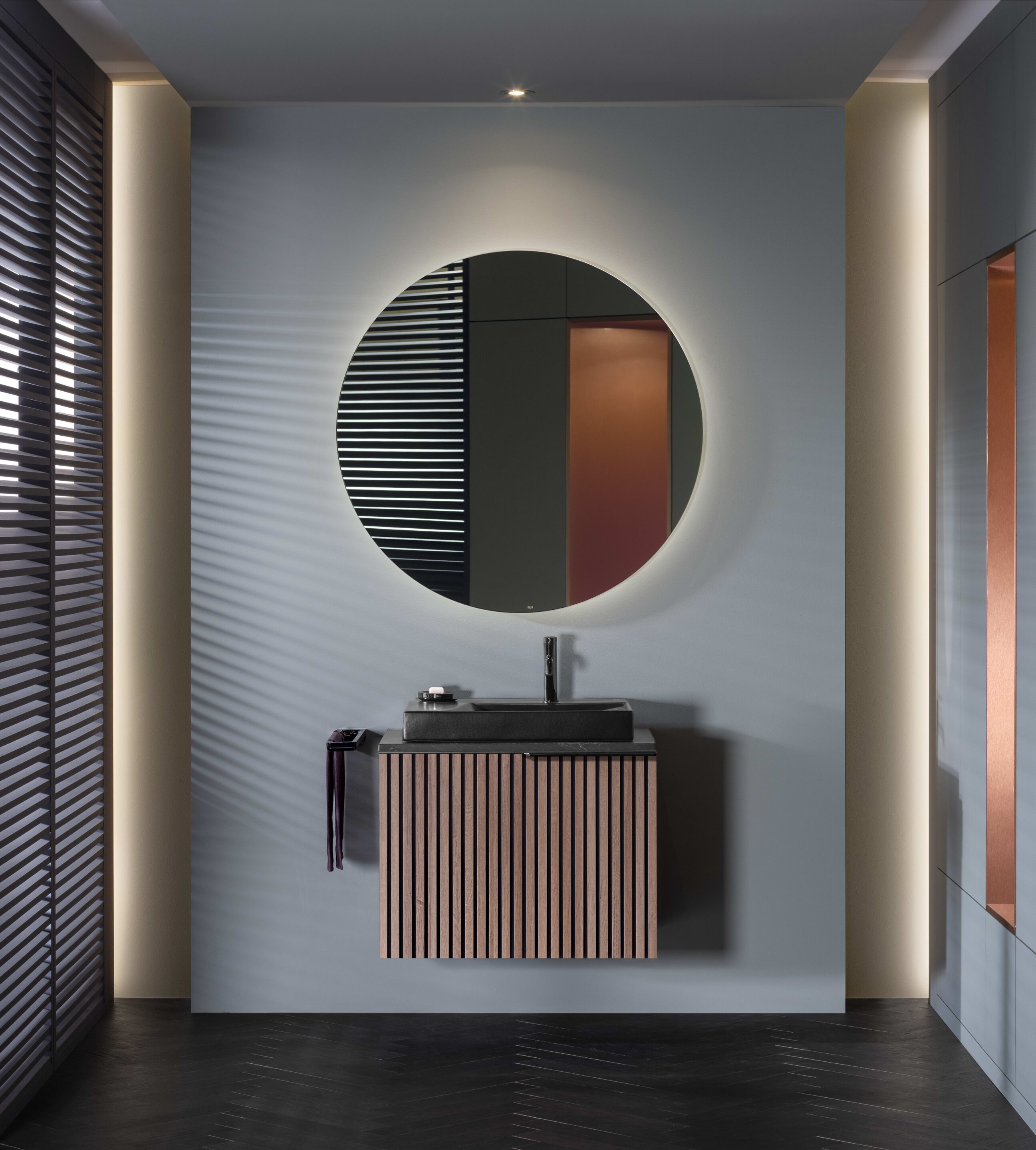 Деревянный подвесной умывальник с ящиками Roca Horizon ARCH-00099164 - Вид №2