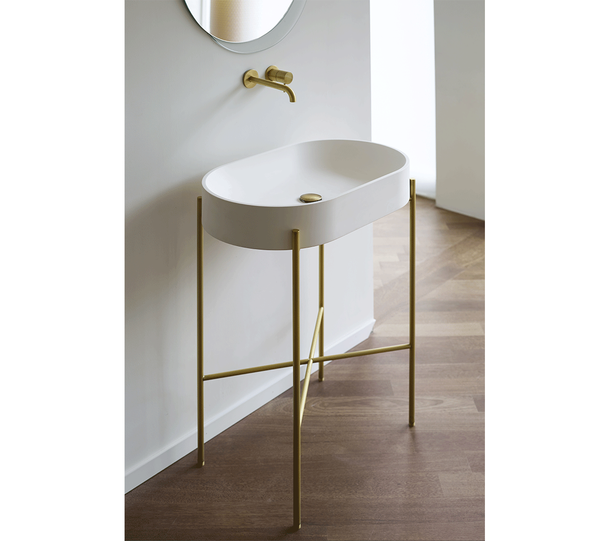 EXLAVSTANDOT Напольная раковина стоящая прямоугольная Ex.T Stand - Вид №3