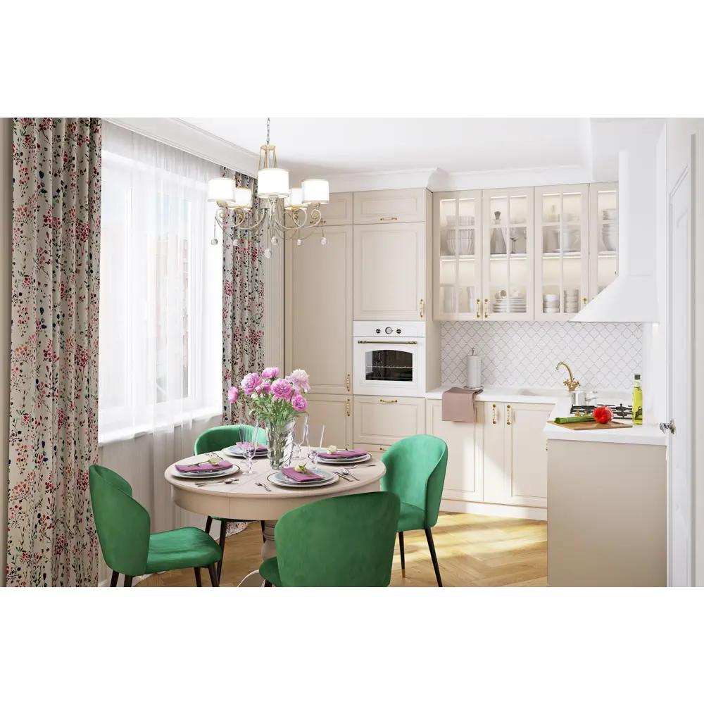 Комплект для установки кухонного цоколя KONSENSA 10 см ПВХ цвет ванильный Santreyd STLM-2057771 - Вид №6