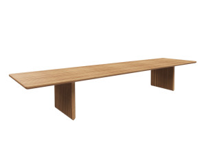 Прямоугольный садовый стол из тикового дерева