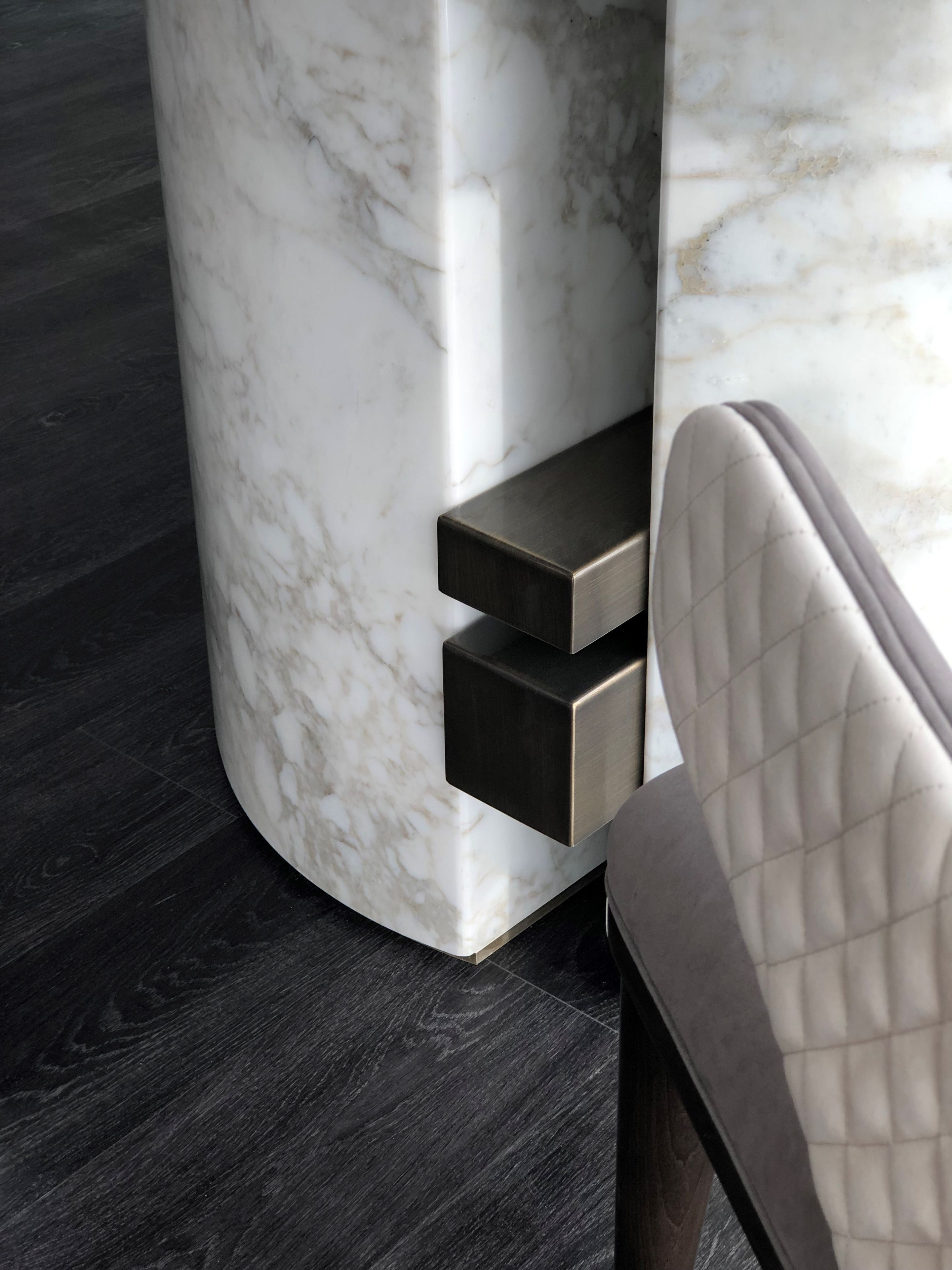 Круглый мраморный обеденный стол Capital Collection Геркулес ARCH-00087588 - Вид №6