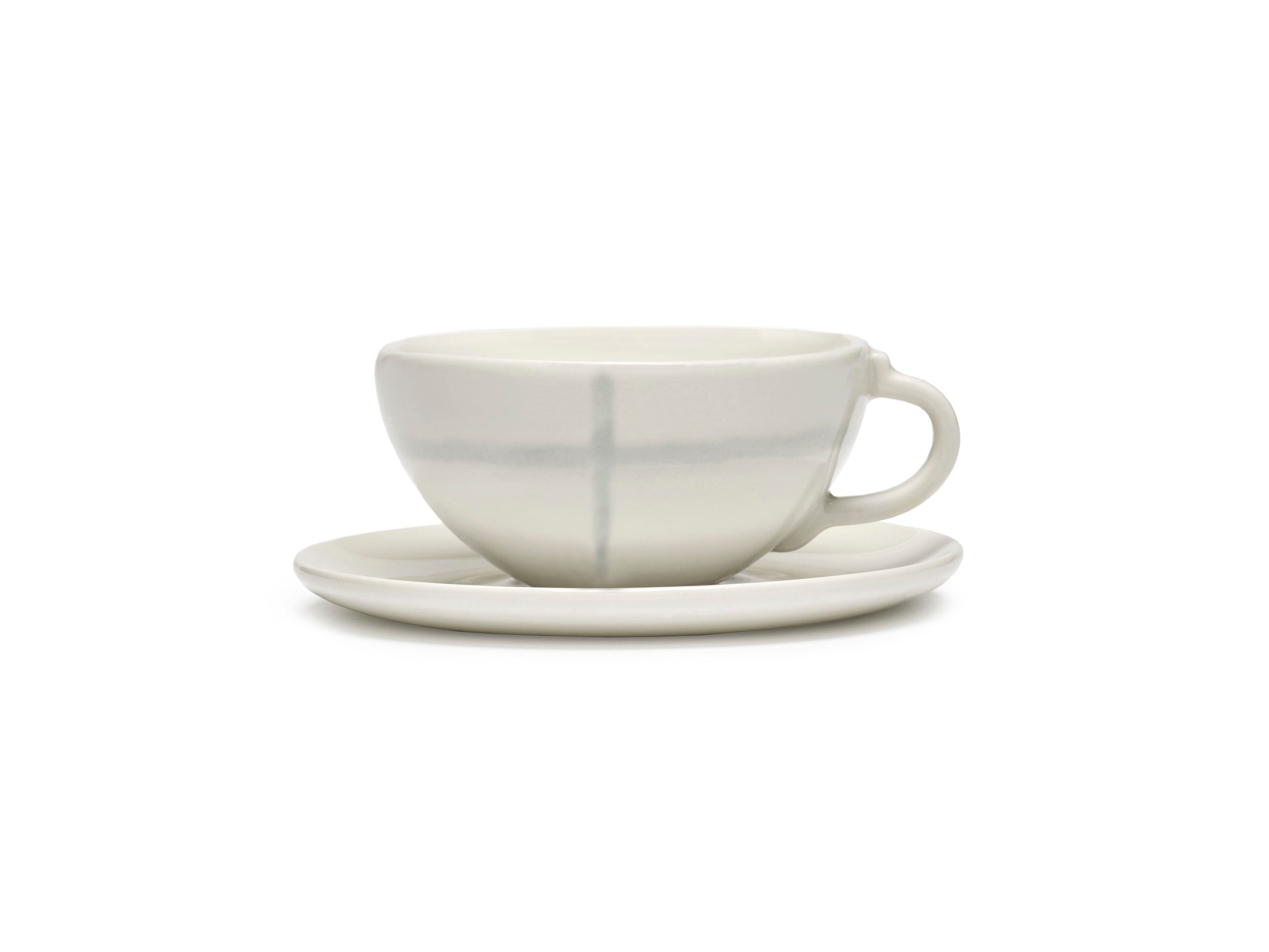 Фарфоровая кофейная чашка с блюдцем Serax Zuma ARCH-00078032 - Вид №2