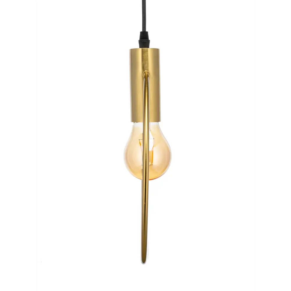 Светильник подвесной Nadin, 1 лампа, 5 м², цвет бронза/прозрачный LAMPLANDIA STLM-2108832 - Вид №7