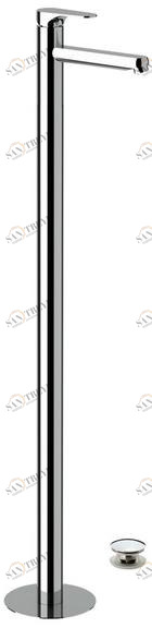 Remer Rubinetterie Смеситель для умывальника, однорычажный, напольный Class line L18