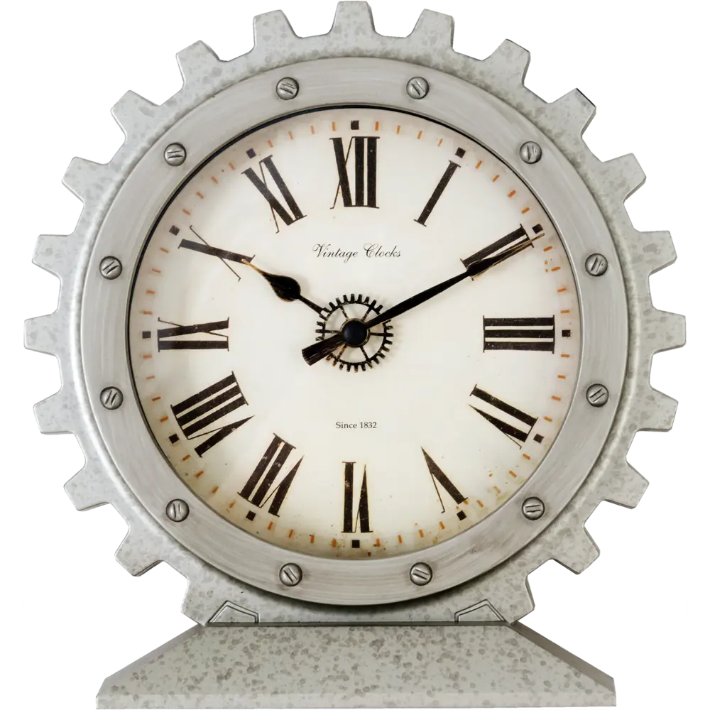 Часы настольные Atmosphera Vintage 20.3х21.7 см, цвет серый 83241170 STLM-2059100 