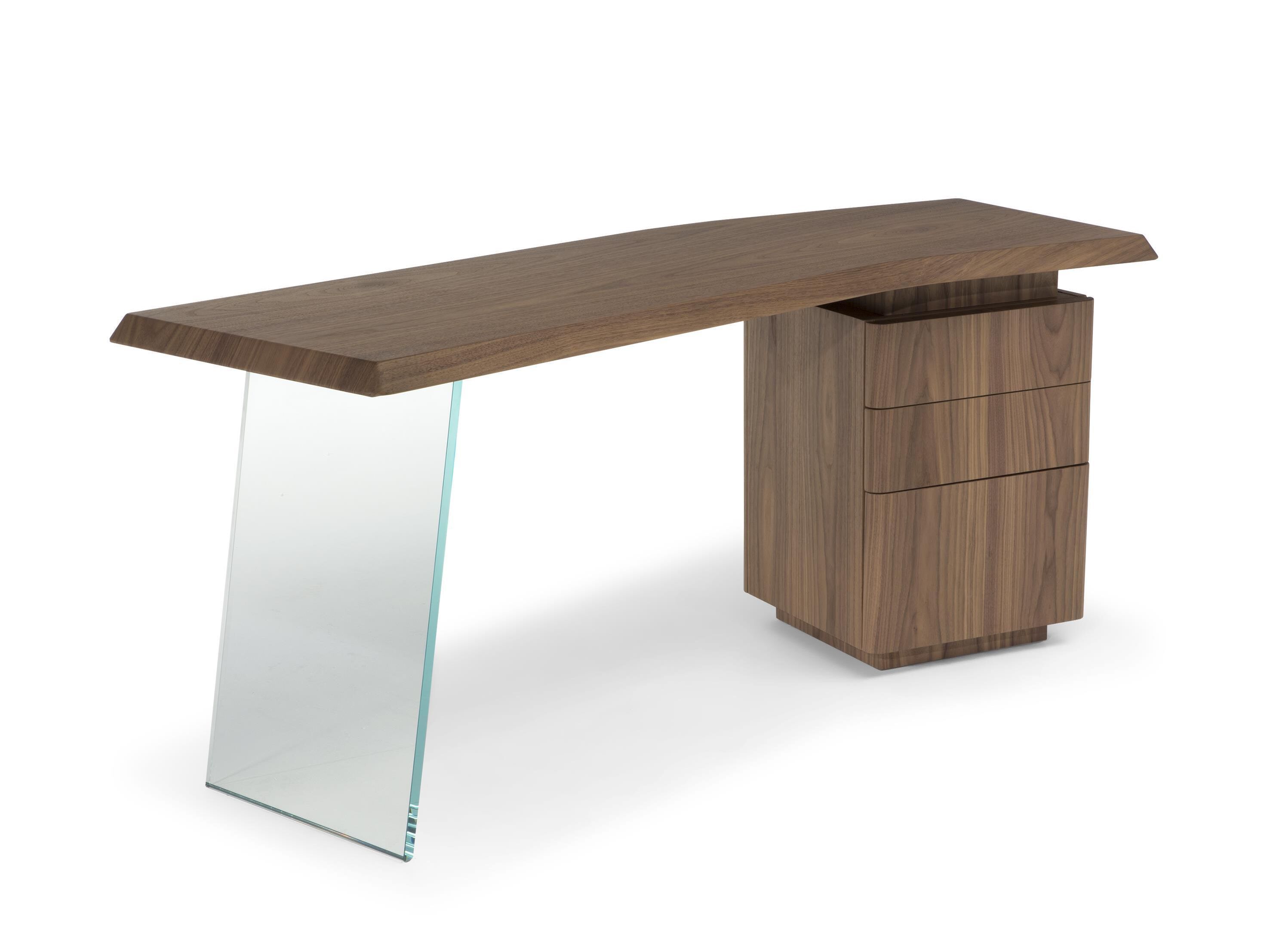 Деревянный письменный стол с ящиками Natuzzi Italia Phantom ARCH-00067803