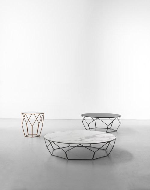 Bonaldo Низкий круглый керамический журнальный столик Arbor sun-id-1394197 - Вид №1