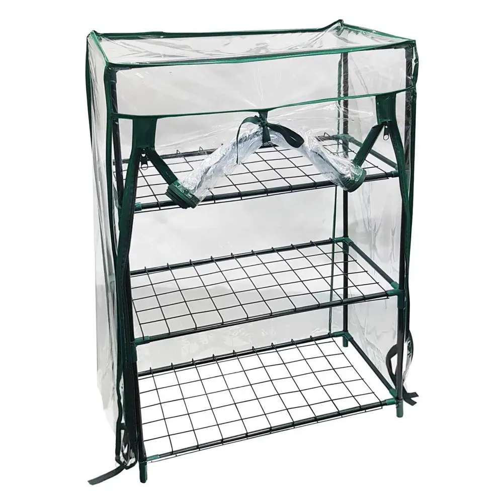 GARDEN SHOW Трёхуровневый парник для рассады на подоконник 82113368 STLM-0019400 - Вид №1