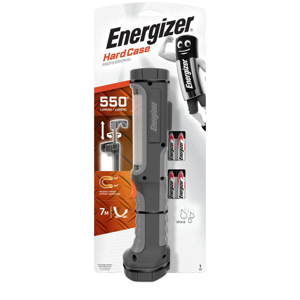 Фонарь LED Energizer HardCase Pro Work Light, элементы питания 4xAA 17979163 STLM-2211376  - Вид №4
