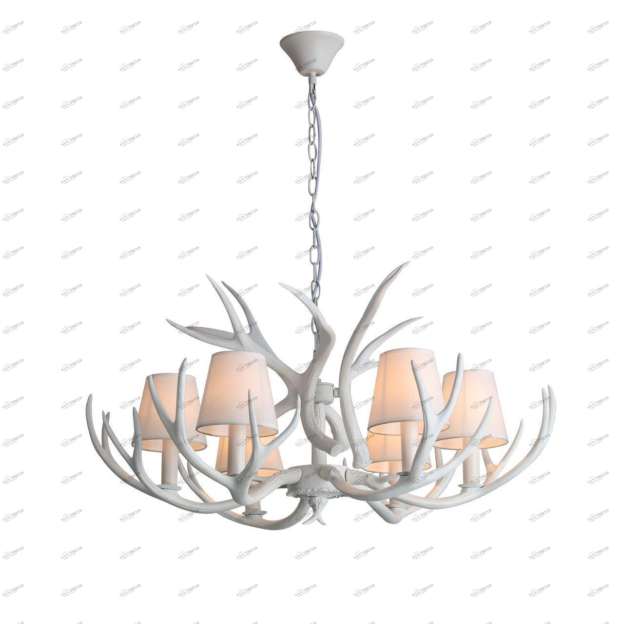 Подвесная люстра ST Luce Catorene SL346.503.06 ST LUCE ДИЗАЙНЕРСКИЕ, CATORENE 222797 Слоновая кость 