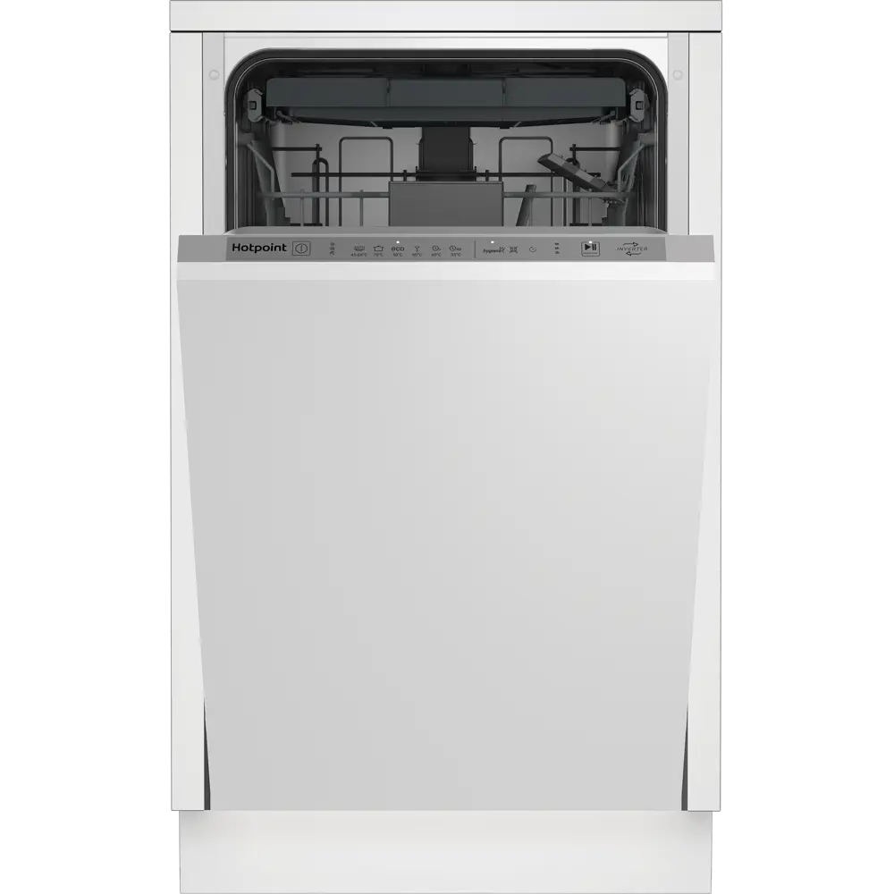 Встраиваемая посудомоечная машина Hotpoint HIS 2D86 W 45 см 6 программ цвет белый STLM-2171816 - Вид №1
