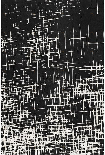 Barcelona Rugs Прямоугольный коврик из шерсти мериноса с узором Urban sun-id-1457050