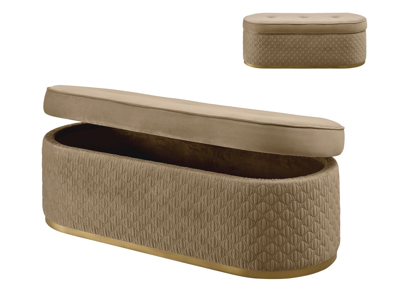 Скамейка для хранения ткани A.R. Arredamenti ARCH-00088572