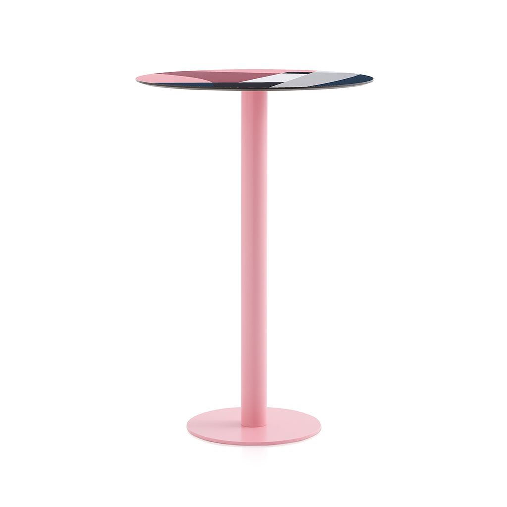 Высокий круглый ламинированный стол Diabla Abstrakt Mona ARCH-00140339 - Вид №22