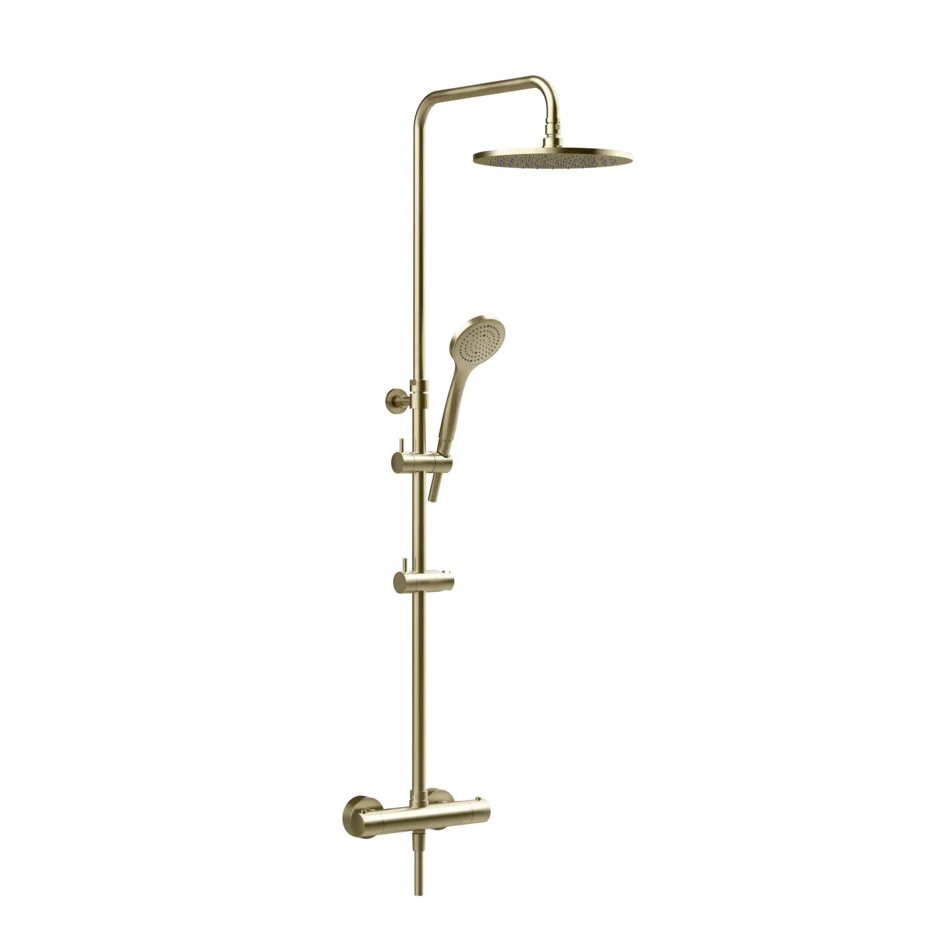 Душевая колонка 35175 727 Gessi Minimalistic shower ЛАТУНЬ МАТОВАЯ PVD 35175727