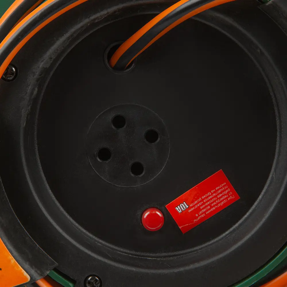 Удлинитель с заземлением на катушке Electraline Electralock 1 розетка, 25 м STLM-2108651 - Вид №3